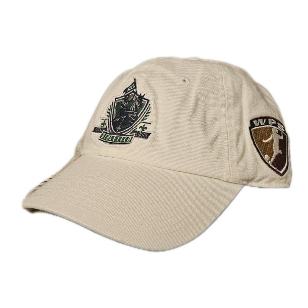 Saint Louis Athletic White Womens Pro Soccer League Strapback Hat Adult OSFA